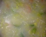 芽キャベツと白菜ミルクスープ♪胃腸風邪に作り方6写真
