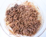 簡単冷やすだけ♪ナッツ入りサクサクチョコ作り方3写真