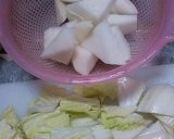 白菜と大根のﾄﾛﾘ蟹あんかけ(^^)作り方1写真
