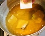 プチッと鍋で♡雲呑の皮のちゅるるんスープ作り方3写真