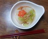 白菜と大根のﾄﾛﾘ蟹あんかけ(^^)作り方5写真