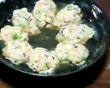 ふわふわ～☆魚すり身と豆腐のレンジ蒸し作り方4写真