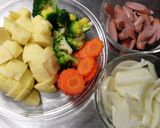 思い立ったら即グラタン♪野菜タップリ♡作り方1写真