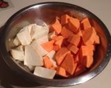 ２種のお芋でしっとりスイートポテト作り方1写真