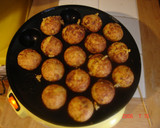 今日のお昼御飯はたこ焼き器で作り方2写真