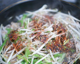 豚肉ともやしのふりかけ炒め作り方3写真