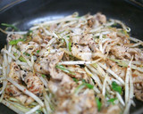豚肉ともやしのふりかけ炒め作り方4写真