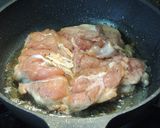簡単シンプル 鶏もも肉 皮パリパリ焼作り方4写真