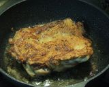 簡単シンプル 鶏もも肉 皮パリパリ焼作り方5写真