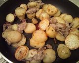 農夫の朝食（ドイツ風じゃがいも豚肉炒め）作り方4写真