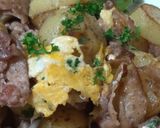 農夫の朝食（ドイツ風じゃがいも豚肉炒め）作り方5写真