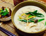豚バラで♬酒粕蕎麦作り方8写真