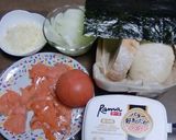 ひな祭り、ライムの扇子でオープンサンド作り方1写真