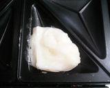 ホットサンドメーカーで、もちサンド作り方3写真