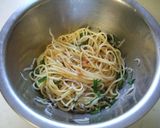 味がキマル！しらす＆大葉の簡単パスタ☆作り方4写真
