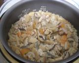 炊き込みご飯（鶏めしかな？）・みんと風作り方7写真