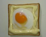 簡単朝ごはん・昼食★失敗しないエッグトースト☆作り方2写真