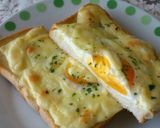 簡単朝ごはん・昼食★失敗しないエッグトースト☆作り方4写真