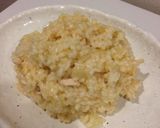 茹で鶏とチェダーチーズのリゾット作り方5写真
