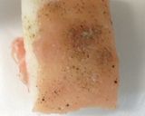 簡単！はんぺんの豚ばら肉巻きフライ♡作り方1写真