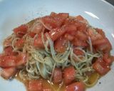素麺でトマトとバジルのカッペリーニ作り方6写真