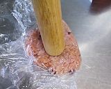 残りの赤飯で！簡単おはぎ！作り方3写真
