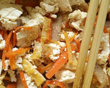 体にイイ！豆腐と蒟蒻&人参白和え作り方4写真
