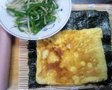 ピーマン＆モヤシのソーセージ海苔巻き作り方3写真
