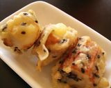 お弁当に♪チーちく胡麻天作り方3写真
