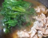 蕎麦つゆ仕立ての常夜鍋作り方8写真