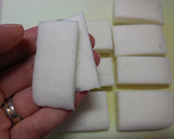 はんぺんの磯部巻き　梅しそチーズ　どすぇ作り方1写真