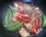 豚肉とスナップエンドウの炒め煮作り方6写真