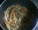 ☆きんぴらごぼう☆煮物☆いりごま入り☆作り方3写真