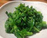 菜の花のからし酢みそ和え作り方2写真
