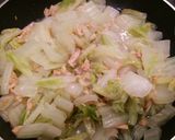 白菜とツナの甘味噌炒め煮作り方5写真