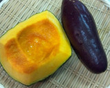 かぼちゃとさつま芋のほくほく煮作り方1写真