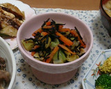 ほうれん草とひじきの梅鰹和え作り方6写真