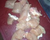 簡単柔らかジューシー鶏胸肉の竜田揚げ♪作り方1写真