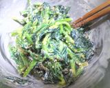 簡単♪ほうれん草サラダ作り方4写真