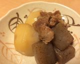 里芋で作る肉じゃが作り方5写真