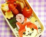 妖怪ウォッチ☆ウィスパー★キャラ弁☆作り方11写真