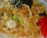シンプルにバタマヨ★明太焼きうどん。作り方4写真