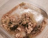 海老と豆腐のあんかけ♪余った野菜炒めで作り方2写真