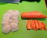 簡単！ちんげん菜と貝柱の中華炒め作り方2写真