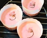 桃の風味。春を感じる桜蒸しパン作り方3写真