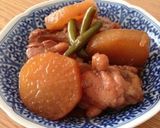 お酢でさっぱり☆鶏肉と大根の旨濃く煮作り方5写真