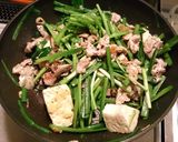にら豚炒め☆豆腐うまっ♪作り方4写真