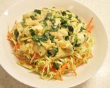 たっぷり野菜！ニラ玉あんかけサラダ作り方10写真