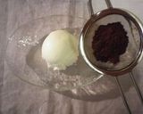 ココアヨーグルトをチョコハニーソースで作り方3写真
