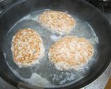 とりひき肉とれんこんの和風あんかけ作り方4写真